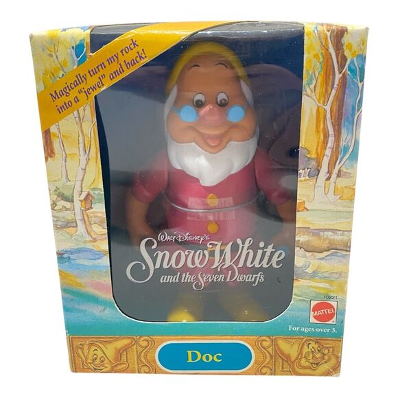 Mattel Other - 1992 Mattel Disney Snow White and the 7 Dwarfs Doc Doll Magic Color Change